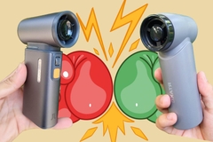 So găng Quạt Cầm Tay Mini Turbo Rtako F71 và Jisulife FA55