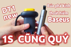 1S Cũng Quý, So Sánh Búa Thoát Hiểm Phá Kính Ô Tô Baseus