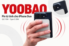Yoobao ra pin sạc từ tính siêu mỏng thiết kế riêng cho iPhone màn hình gập Duo