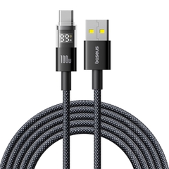 Cáp Sạc Nhanh USB to Type-C Baseus Display 2 100W