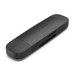 Đầu Đọc Thẻ Nhớ 2-in-1 USB3.0 A+C to SD+TF VENTION CLK