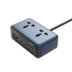 Ổ cắm đa năng LDNIO SC1 GaN 5in1 2 AC 2500W 4 USB 45W
