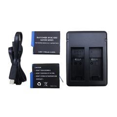 Bộ pin sạc Gopro Hero 9,10,11 chính hãng Ravpower RP-BC1003