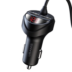 Tẩu sạc ô tô USAMS US-CC119 C22 2A+C+L+M