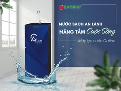 Máy lọc nước R.O Bamboo Cation - khử đá vôi