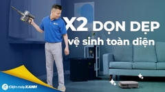 Robot hút bụi lau nhà Ecovacs Deebot X2 Combo