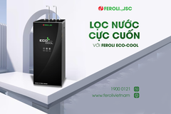 Máy lọc nước RO Feroli.,JSC Eco Cool có chức năng nóng - lạnh - nguội
