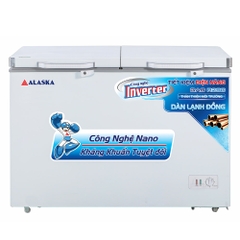 Tủ đông Alaska 2 ngăn Inverter 372 lít BCD-5568CI