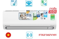 Điều hòa Daikin 1 chiều Inverter 18000 BTU FTKF50ZVMV Mới 2025