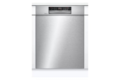 Máy rửa bát bán âm Bosch 14 bộ series 6 SMU6ECS57E sấy hé cửa