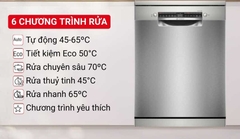 Máy rửa bát độc lập Bosch SMS4ECI01P Serie 4