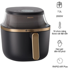 Nồi Chiên Không Dầu Philips NA342/00 7.2 Lít