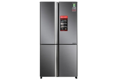 Tủ lạnh 4 cánh Sharp Inverter 572 lít SJ-FX640V-SL