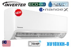 Điều hoà Panasonic 18000BTU 1 chiều inverter cao cấp XU18XKH-8