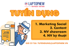 Laptopnew tuyển dụng