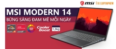 MSI MODERN 14 - BỪNG SÁNG ĐAM MÊ MỖI NGÀY | MSI OFFICIAL STORE