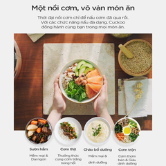 Nồi Cơm Điện Tử Áp Suất Cao Tần Cuckoo CRP-AHBC1000F/GRGRCRCKV