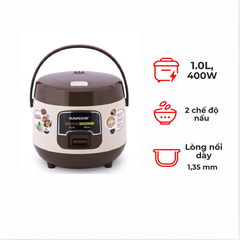Nồi cơm điện Sunhouse SHD8208C 1 lít