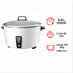 Nồi cơm điện Sharp KSHD55V 5 lít