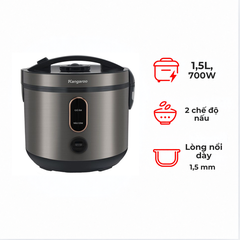Nồi cơm điện Kangaroo KGRC15M1 1,5 lít lòng dày 1,5mm
