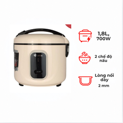 Nồi cơm điện Sowun SW698 1.8 lít