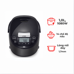 Nồi cơm điện cao tần Tiger JPW-H10V 1.0 lít 1080W
