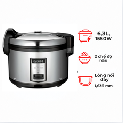 Nồi cơm điện Cuckoo CR-3521/BKSTVNCV 6.3 lít