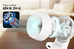 Quạt tuần hoàn Sunhouse Apex APF7310W 3 cánh 22W