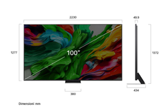 Tivi LG 100QNED86BS QNED evo AI 4K 100 inch mới 2026