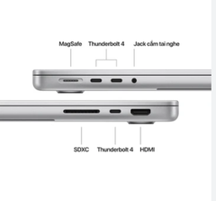 Macbook Pro MW2W3SA/A M4 14.2In 10C CPU 10C GPU 16G 512 Silver