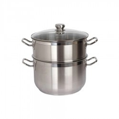 Nồi Xửng Inox 3 Đáy Cao Cấp 26Cm FSNX26001