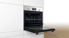 Lò nướng âm tủ Bosch HBF512BS1T seri 2, 3300W, 66 lít, 2 năm, đen - bạc