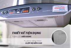 Máy hút mùi kính cong Sunhouse MMB6707-70