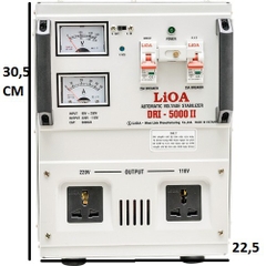 Ổn áp LiOA DRI-5000 II 5KVA dải 90-250V