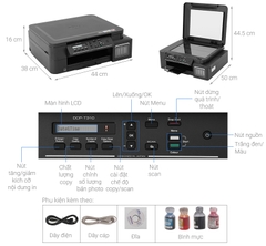 Máy in đa chức năng Brother DCP-T310(in màu, photo màu, scan màu)