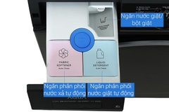 Máy giặt Aqua AW12-BD4657U1M(GN)cửa trước 12kg inverter, phân bổ nước giặt xả