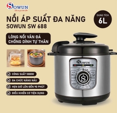 Nồi áp suất Sowun SW688 6 lít