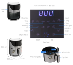 Nồi chiên không dầu Magic AC-122