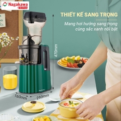 Máy ép chậm Nagakawa NAG0817