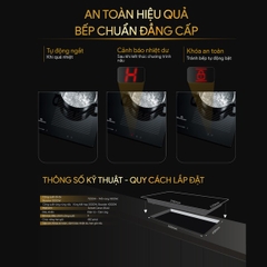Bếp từ đa vùng nấu BLUESTON ICB-6869