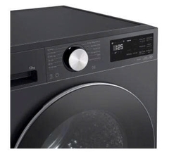 Máy sấy LG RX12VHP5G bơm nhiệt 12kg màu than ánh kim, mẫu 2026