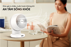 Quạt tuần hoàn Sunhouse Apex APF7310W 3 cánh 22W