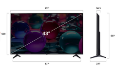 Tivi LG 43 Inch 43UA7350PSB AI 4K mới 2025