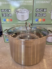Nồi đơn INox 304 P30 Lock & King LK304