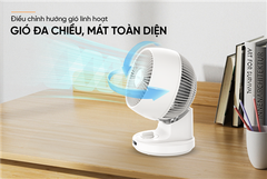Quạt tuần hoàn Sunhouse Apex APF7310W 3 cánh 22W