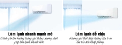 Điều hòa Panasonic 1 chiều Inverter R32 Tiêu chuẩn 18000Btu CS/CU-RU18CKH-8BD dàn lạnh to
