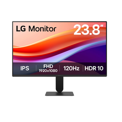 Màn hình máy tính LG 24U411A-B (23.8 inch - IPS - FHD - 1ms - 120Hz, 1x VGA, 1x HDMI 2.0, 1x Headphone Out/Dây nguồn, cáp HDMI)