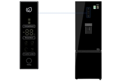 Tủ lạnh Aqua AQR-B379MA(WGB) Inverter 324 lít