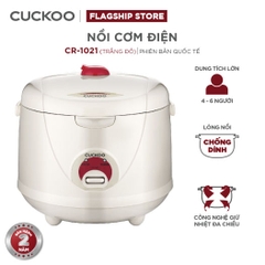 Nồi cơm điện CUCKOO 1.8L màu trắng CR-1021/WHVNCV