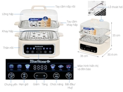 Nồi lẩu hấp đa năng BlueStone MPB-7238 17 lít